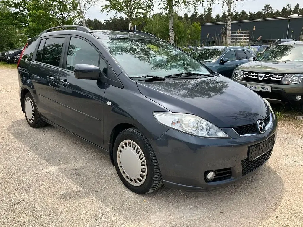 Gebraucht Mazda 5 Exclusive 145 PS (106 kW) 2005 Grau Van / Kleinbus
