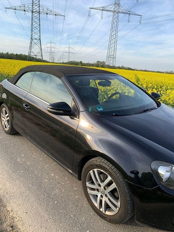 Gebraucht VW Golf Cabriolet 122 PS (89 kW) 2013 Schwarz Cabrio