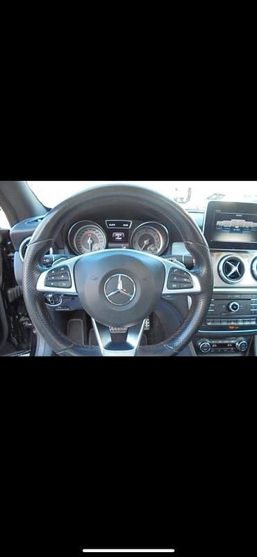 Schwarz Gebraucht 2015 Mercedes CLA220 AMG Limousine | 14.999 € (Guter Preis) - Bild 1/4