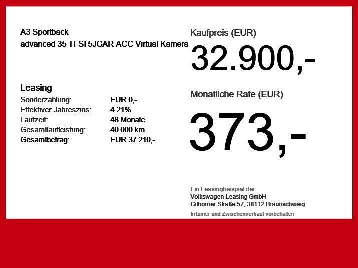 Używany Audi A3 Advanced Plus 150 KM (110 kW) 2025 Niebieski Sedan/Limuzyna