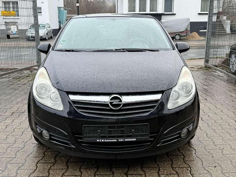 Gebraucht Opel Corsa Edition 90 PS (66 kW) 2008 Schwarz Kleinwagen
