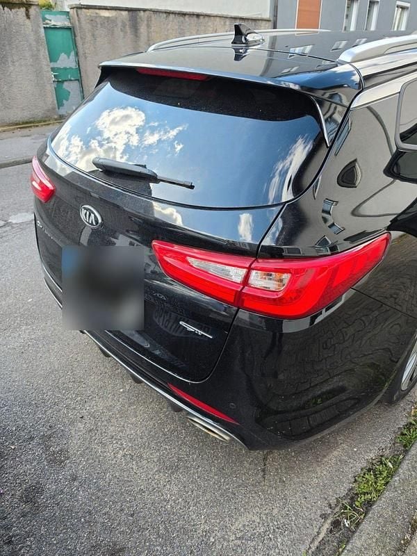 Gebraucht Kia Optima GT 245 PS (180 kW) 2017 Schwarz Kombi