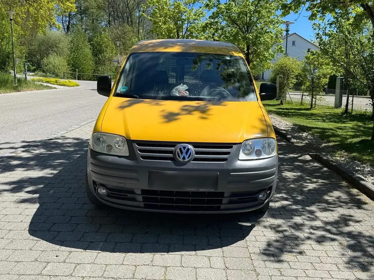 Occasion VW Caddy 70 ch (51 kW) 2007 Jaune Monospace