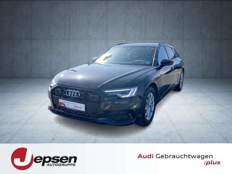 Mythosschwarz Gebraucht 2024 Audi A6 Advanced Plus Kombi | 48.330 € - Bild 1/4