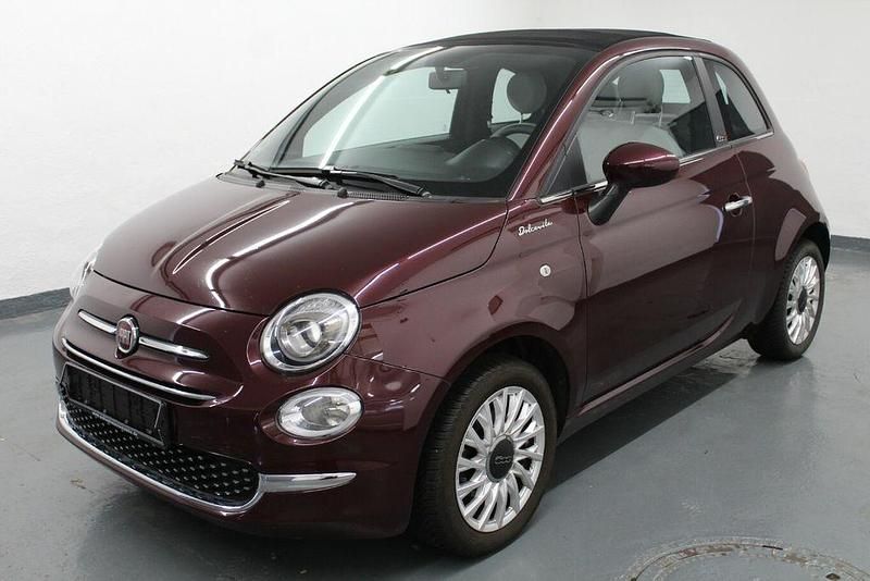 Rot Gebraucht 2021 Fiat 500C Dolcevita Cabrio | 15.199 € (Etwas zu teuer) - Bild 1/4