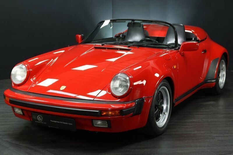 Rot Gebraucht 1989 Porsche 911 Cabrio | 179.500 € - Bild 1/4