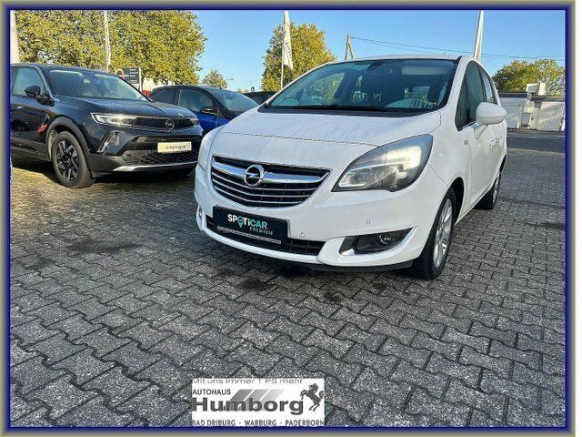 Weiß Gebraucht 2017 Opel Meriva Innovation Van / Kleinbus | 10.790 € (Teuer) - Bild 1/4