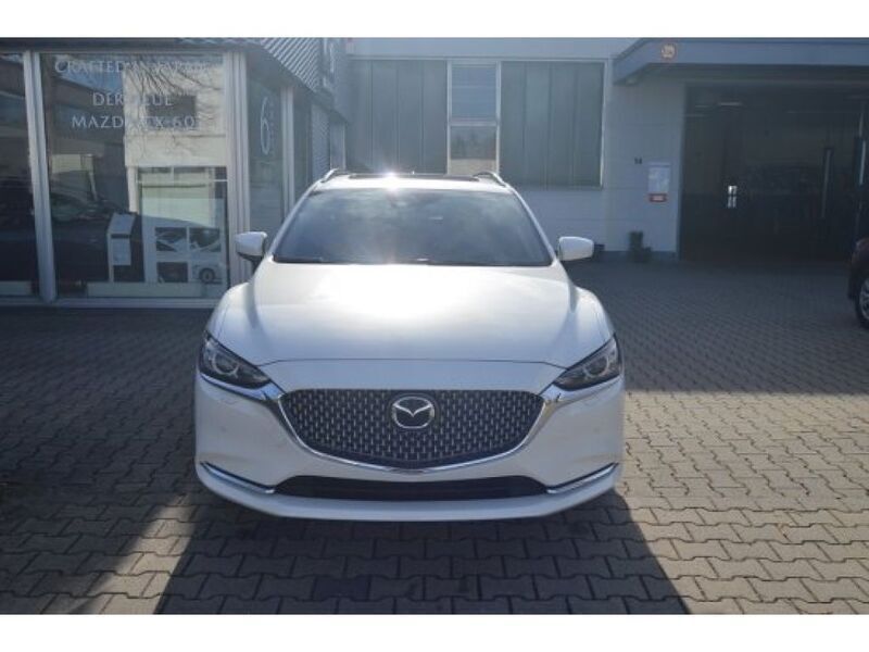 Gebraucht Mazda 6 194 PS (142 kW) 2023 Rhodium white (metallic) Kombi
