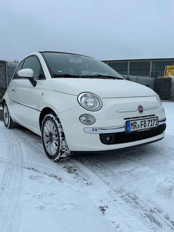 Weiß Gebraucht 2015 Fiat 500C Lounge Cabrio | 6.999 € (Guter Preis) - Bild 1/4