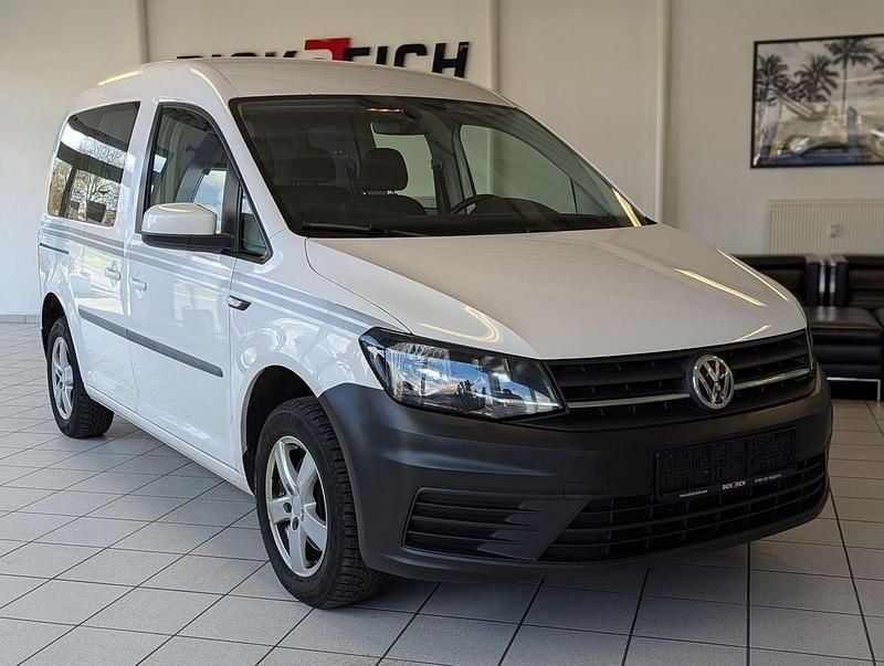 Gebraucht VW Caddy Trendline 102 PS (75 kW) 2017 Weiß Van / Kleinbus