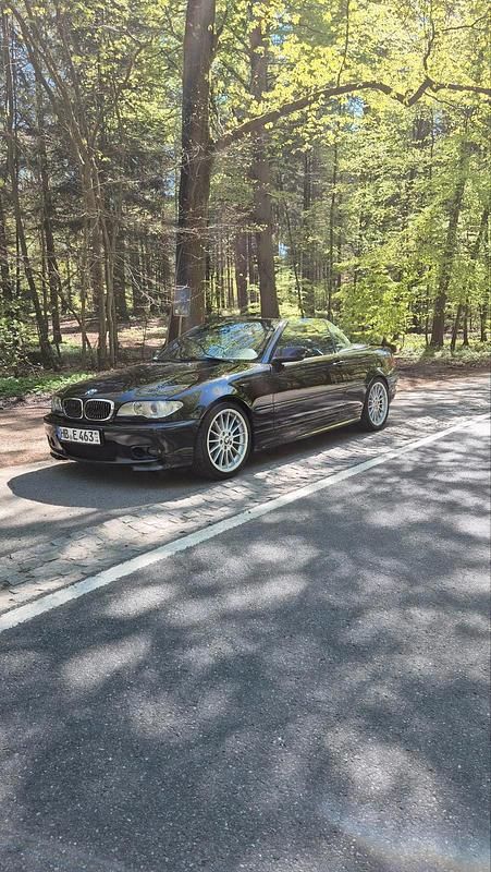 Gebraucht BMW 320 Cabriolet M Sport 170 PS (125 kW) 2006 Schwarz Cabrio
