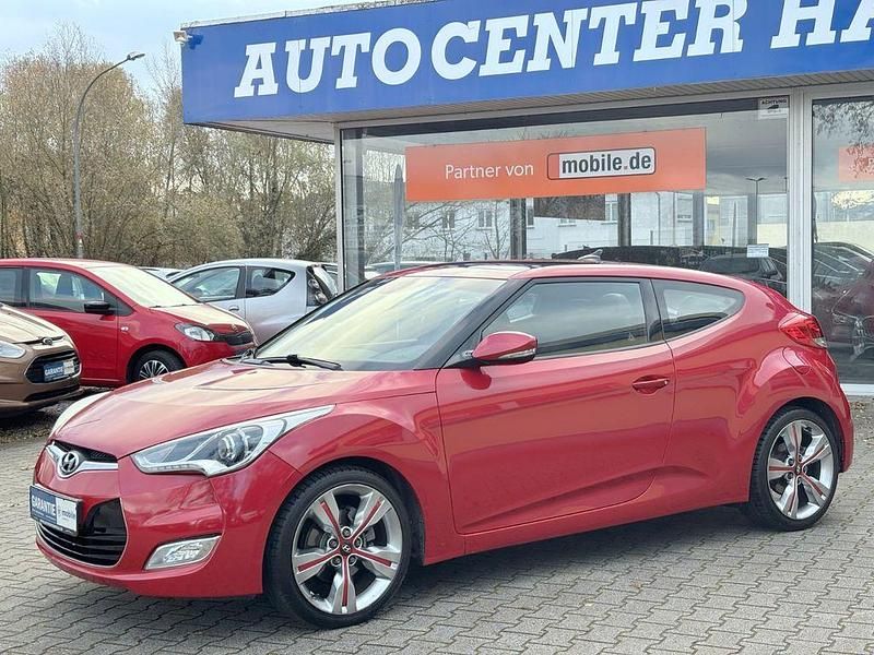 Rot Gebraucht 2012 Hyundai Veloster Premium Coupé | 7.990 € (Fairer Preis) - Bild 1/4