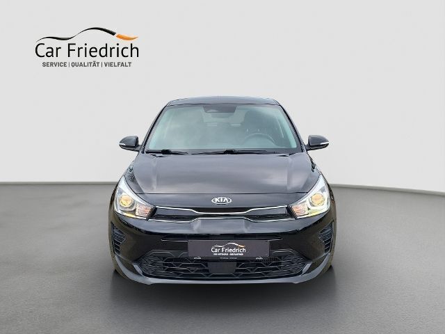 Gebraucht Kia Rio Vision 101 PS (74 kW) 2021 Schwarz ((abp) auroraschwarz met.) (metallic) Limousine