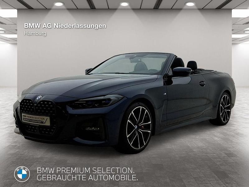 Blau Gebraucht 2022 BMW 430 Cabriolet M Sport Cabrio | 46.493 € (Fairer Preis) - Bild 1/4