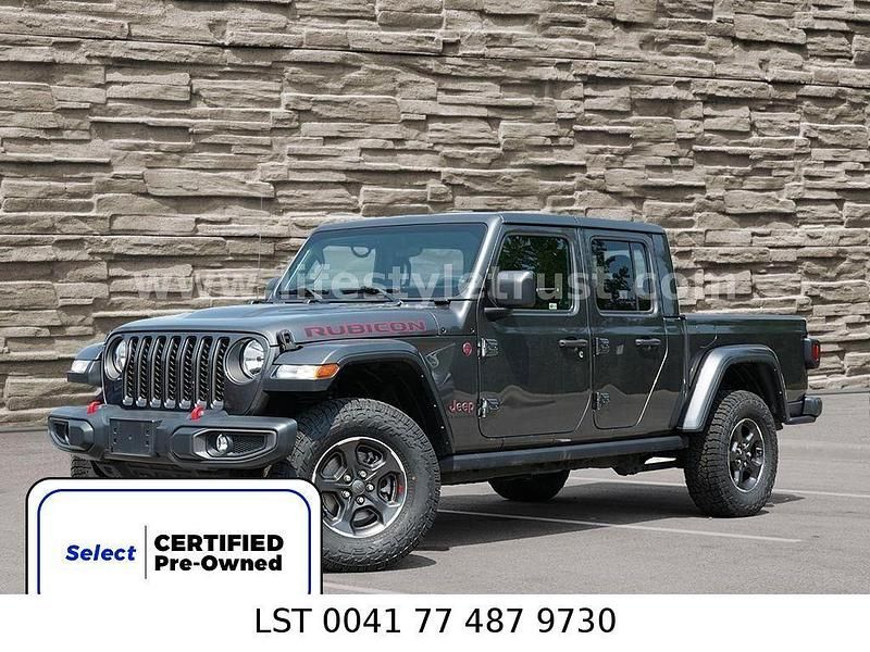 Weiß Gebraucht 2021 Jeep Gladiator Rubicon SUV | 39.457 € (Superpreis) - Bild 1/4