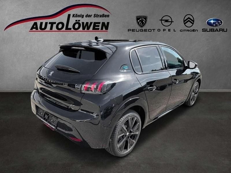 Gebraucht Peugeot e-208 GTi 100 kW (136 PS) 2024 Met. perla nera schwarz Kleinwagen