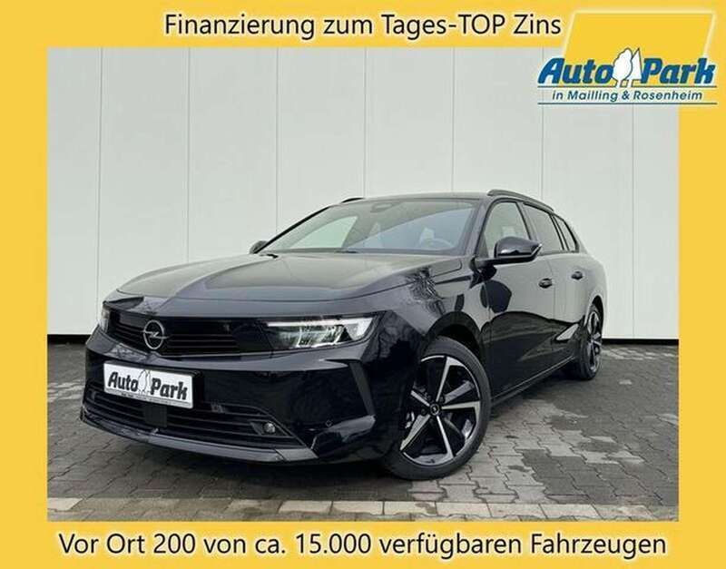 Schwarz metallic Neu 2024 Opel Astra Kombi | 26.977 € (Superpreis) - Bild 1/3
