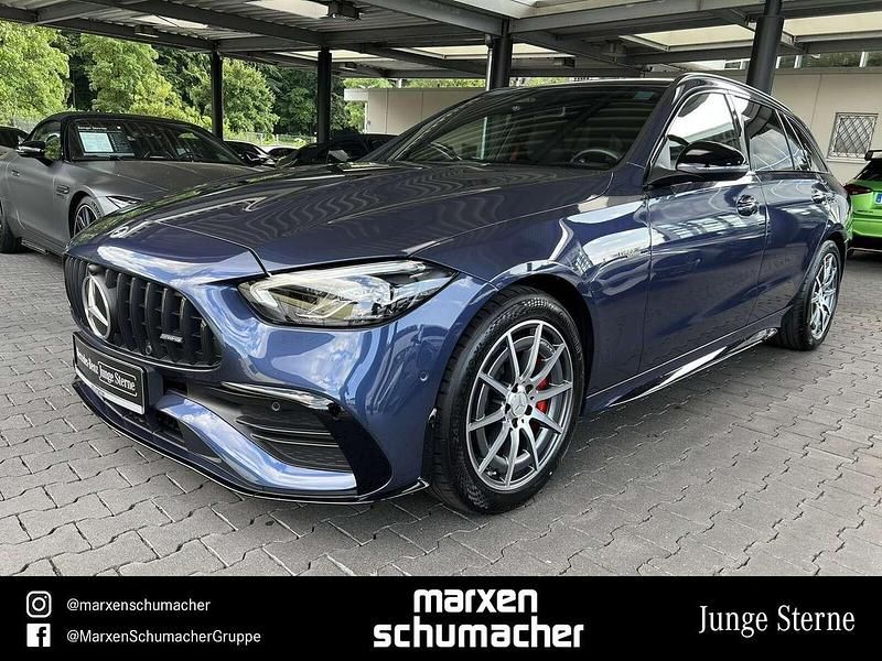 Lack sodalithblau Gebraucht 2022 Mercedes C43 AMG AMG Kombi | 54.740 € (Fairer Preis) - Bild 1/4
