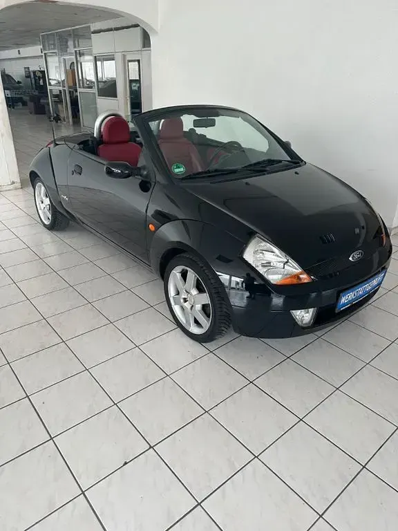 Gebraucht Ford StreetKa 95 PS (69 kW) 2003 Schwarz Cabrio