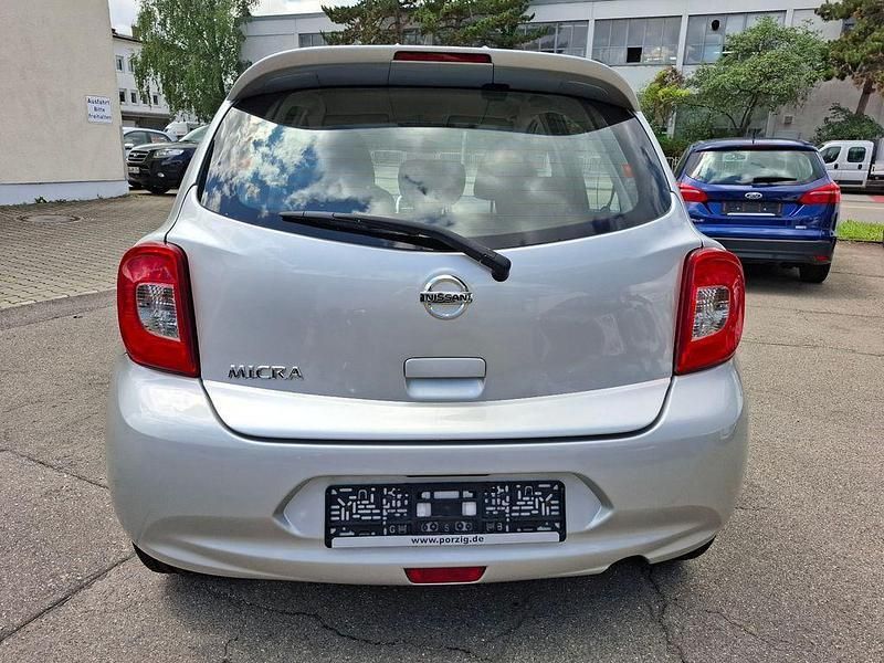 Gebraucht Nissan Micra Acenta 80 PS (58 kW) 2014 Silber Kleinwagen