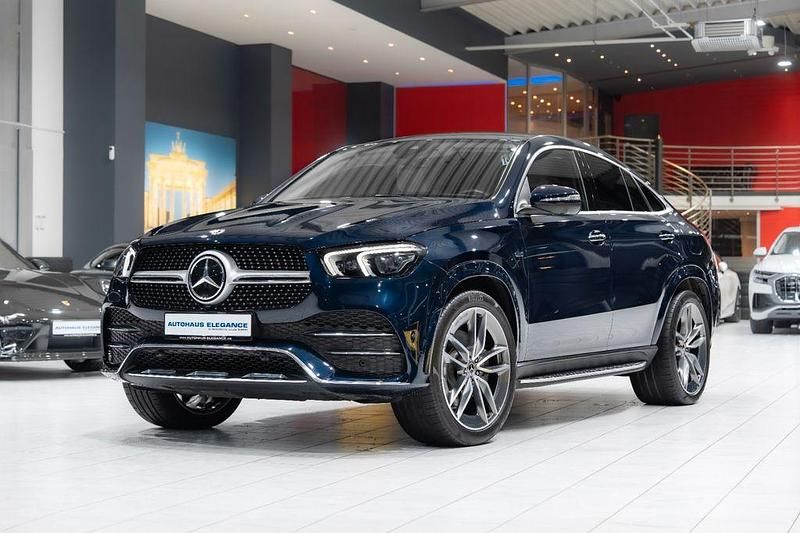 Schwarz Gebraucht 2021 Mercedes GLE350 AMG line SUV | 65.980 € (Teuer) - Bild 1/4
