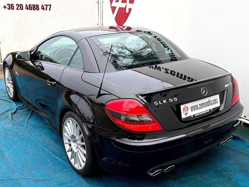 Gebraucht Mercedes SLK55 AMG AMG 360 PS (264 kW) 2007 Schwarz Cabrio