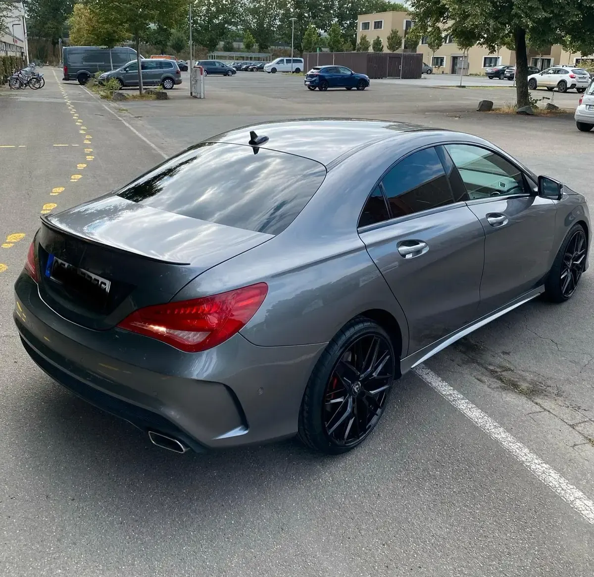 Gebraucht Mercedes CLA200 AMG line 156 PS (114 kW) 2014 Grau Coupé