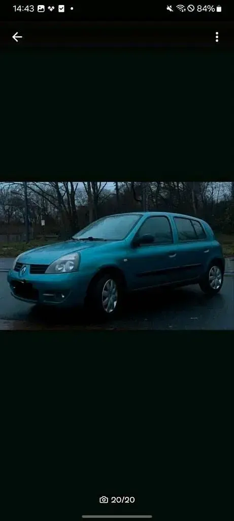 Gebraucht Renault Clio Campus 75 PS (55 kW) 2007 Blau Kleinwagen