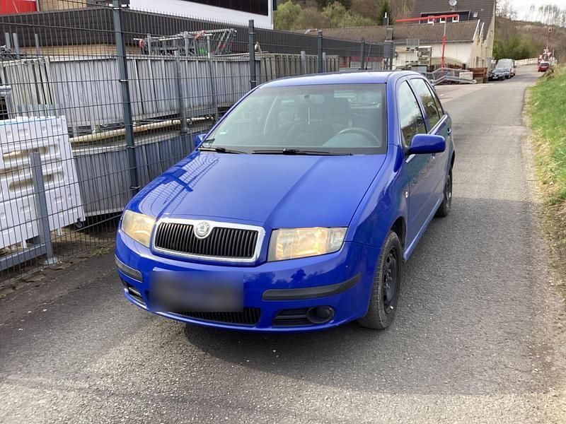 Gebraucht Skoda Fabia 65 PS (47 kW) 2007 Blau Kleinwagen