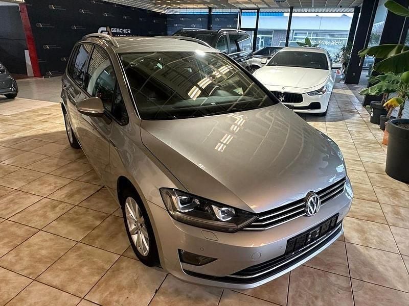Gebraucht VW Golf Sportsvan LOUNGE 110 PS (80 kW) 2016 Silber Van / Kleinbus