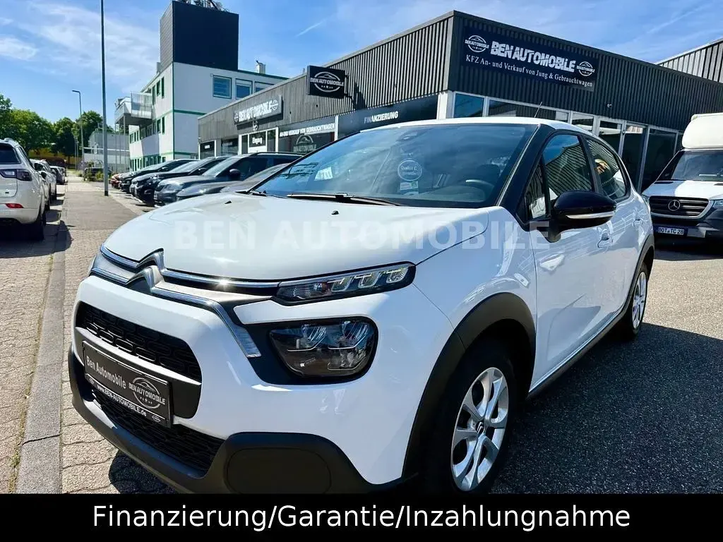 Gebraucht Citroën C3 Feel 82 PS (60 kW) 2022 Weiß Kleinwagen