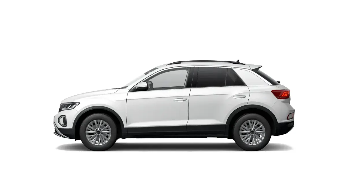 Gebraucht VW T-Roc Life 110 PS (80 kW) 2023 Weiss SUV