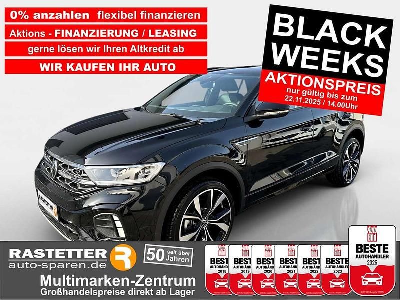 Schwarz Neu 2025 VW T-Roc R-line SUV | 32.380 € (Superpreis) - Bild 1/4