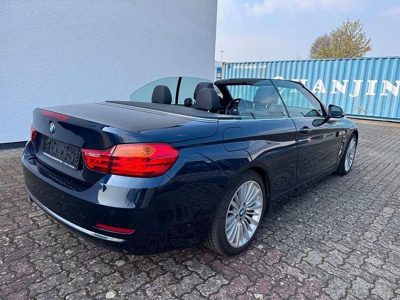 Gebraucht BMW 420 Luxury Line 184 PS (135 kW) 2014 Blau Cabrio