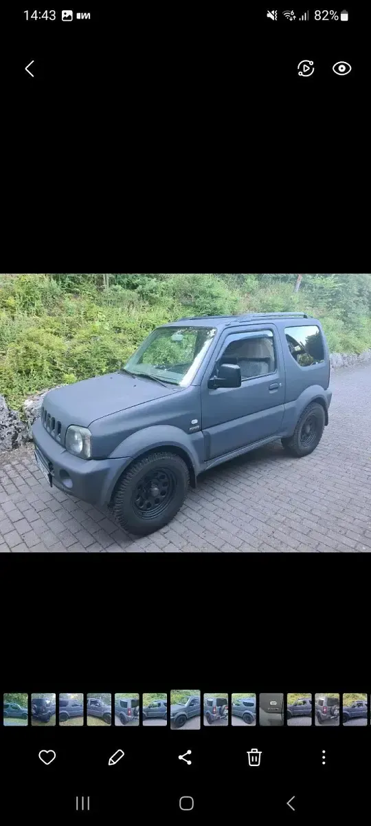 Second-hand Suzuki Jimny 81 CP (59 kW) 2000 Gri SUV