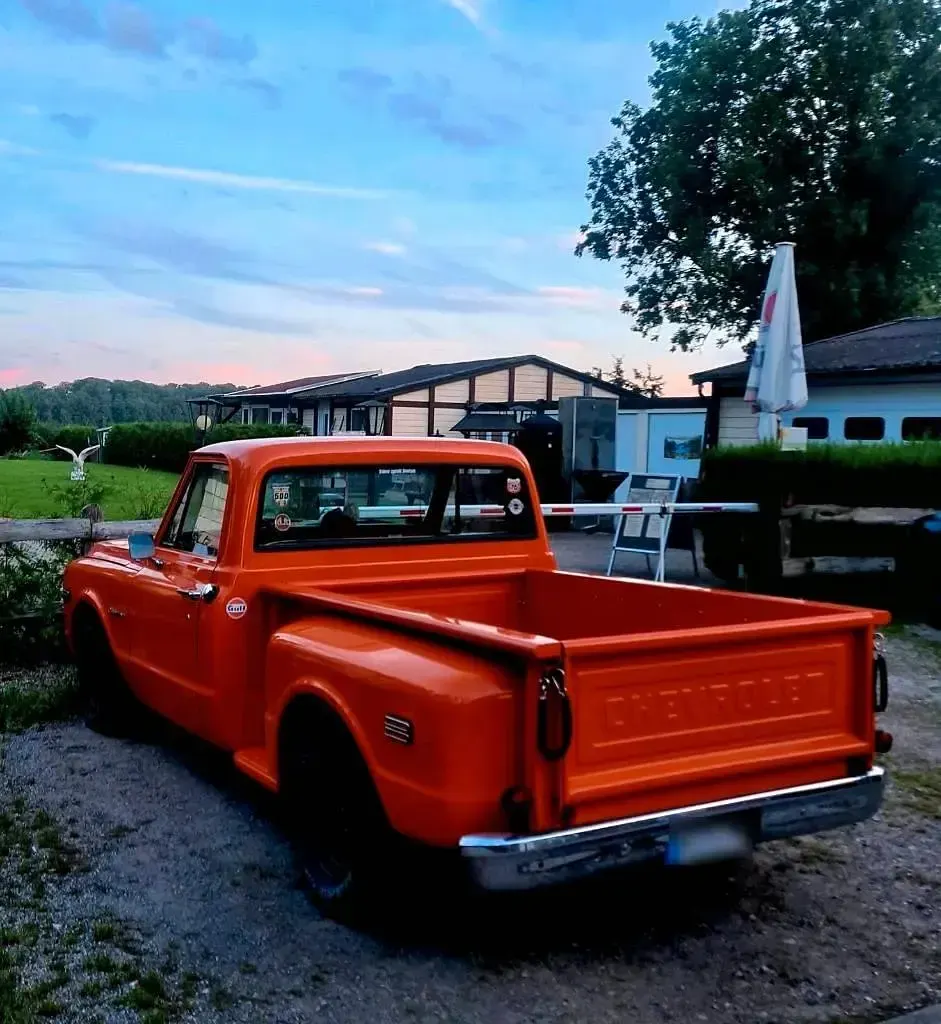 Occasion Chevrolet C10 270 ch (198 kW) 1971 Orange Pick-up