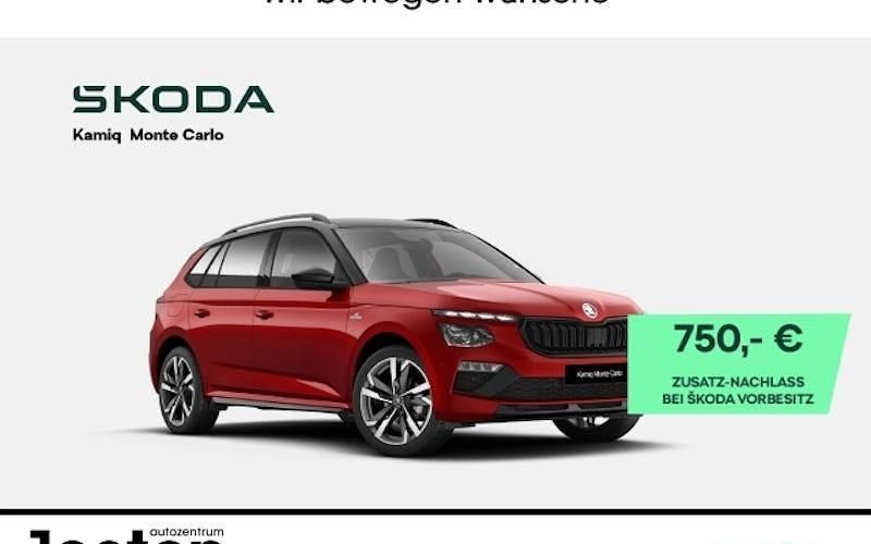 Schwarz Neu 2025 Skoda Kamiq Monte Carlo SUV | 34.750 € - Bild 1/4