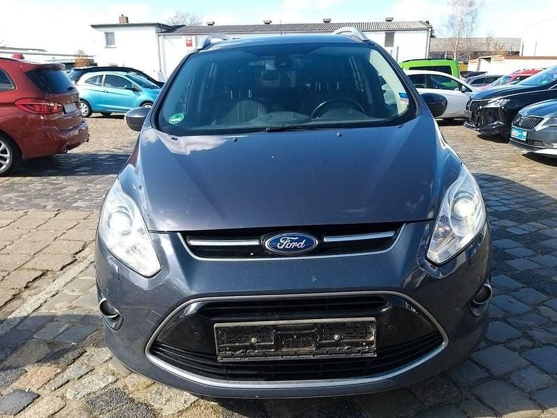Gebraucht Ford Grand C-Max Titanium 163 PS (119 kW) 2012 Grau Van / Kleinbus