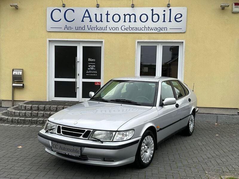 Silber metallic Gebraucht 1997 Saab 900 Kleinwagen | 3.480 € - Bild 1/4