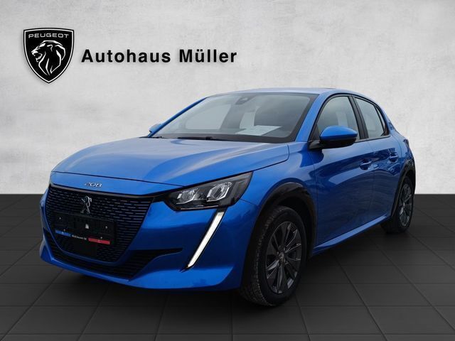 Blau Gebraucht 2021 Peugeot e-208 Active Kleinwagen | 15.400 € (Etwas zu teuer) - Bild 1/4
