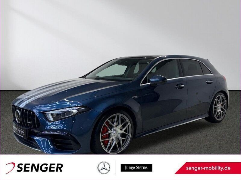 Gebraucht Mercedes A45 AMG AMG 421 PS (309 kW) 2021 Blau Kleinwagen