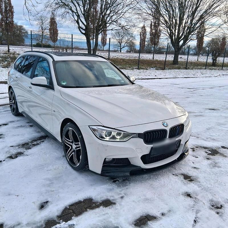 Weiß Gebraucht 2014 BMW 325 M Sport Kombi | 15.300 € (Teuer) - Bild 1/4