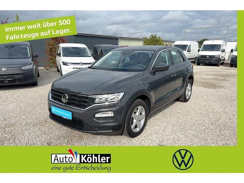 Grau Gebraucht 2018 VW T-Roc Basis SUV | 15.440 € (Guter Preis) - Bild 1/3
