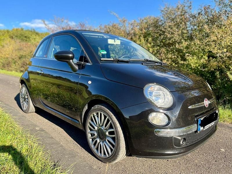 Schwarz Gebraucht 2014 Fiat 500C Lounge Cabrio | 6.500 € (Superpreis) - Bild 1/4