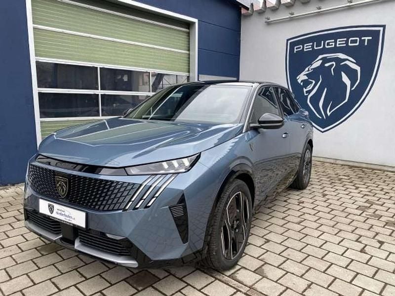 Ingaro blau metallic Gebraucht 2025 Peugeot e-3008 GT SUV | 46.990 € (Superpreis) - Bild 1/4
