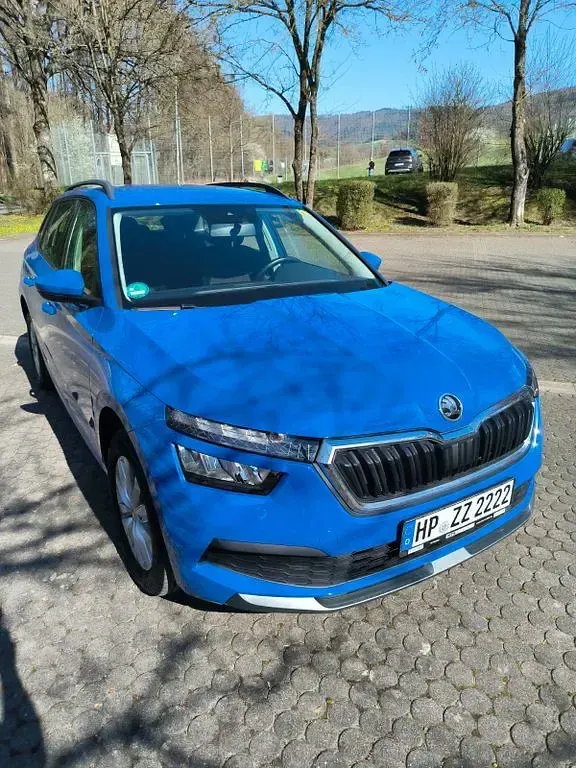 Gebraucht Skoda Kamiq Style 95 PS (69 kW) 2020 Blau SUV