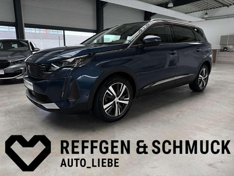 Blau (metallic) Gebraucht 2021 Peugeot 5008 Allure Limousine | 24.740 € (Etwas zu teuer) - Bild 1/3