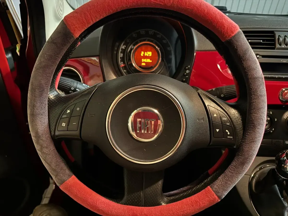 Gebraucht Fiat 500 69 PS (50 kW) 2009 Rot Cabrio