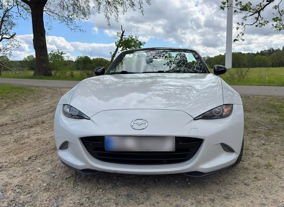 Gebraucht Mazda MX5 131 PS (96 kW) 2016 Weiß Cabrio