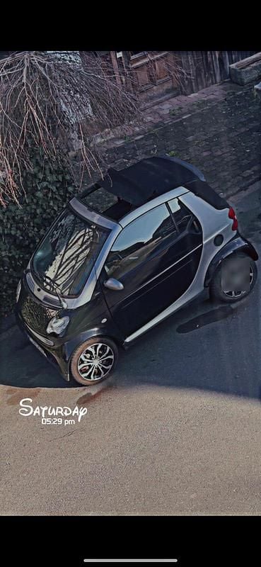 Grün Gebraucht 2001 Smart ForTwo Cabrio Cabrio | 600 € (Superpreis) - Bild 1/4
